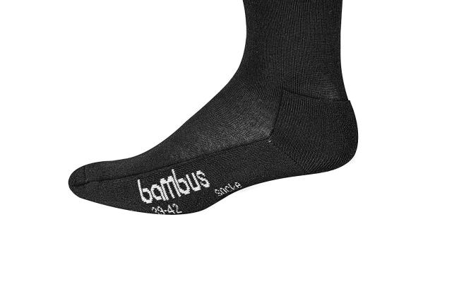 6 Paar TippTexx 24 Bambus Socken mit Frottee-Polstersohle